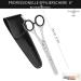 Schwertkrone Thinning Scissors - Professional Stainless Steel Hair Cutting & Hairdressing Scissors - Made in Germany - Buy Online on GoSupps.com