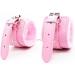 8Pcs Cute Pink Leather Bondage Set | Bed Restraints, Blindfolds, and More - Buy Online on GoSupps.com