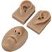 Luqeeg Soft Silicone Ear, Nose, and Mouth Model Set for Suture Practice and Acupuncture Display - 3D Flexible Body Simulation Props - Buy Online on GoSupps.com