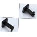 Alipis Towel Hooks Matte Black Coat Hooks for Wall Towel Hanger Hook up Thicken Hook Rack - Buy Online on GoSupps.com
