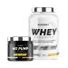 Superset Nutrition | Fitness Energy Program - 100% Whey Protein Advanced 900g Banana Split - No Pump Xtreme Long Island Iceta | Boosts energy rate and tones the body in 4 weeks