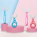 U-Shape Kids Toothbrush - Ergonomic Soft Silicone for Whole Mouth Cleaning | Washable & Safe - Buy Online on GoSupps.com