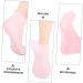 FRCOLOR 2 Pairs Sock Heels Booties for Women Lotion Sebs Sole Pads Skin Soles Dry-Proof Skin Protect Soles Foot High Heel Moisture Cream Short Boots Women's Gel Pink - Buy Online on GoSupps.com