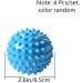 Angeer 4 Pcs Reusable Dryer Tumble Balls | Non-Melt Laundry Cubes | New Softer Material | Color Random - Buy Online on GoSupps.com