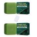 2PCS Herbal Extracts Arborvitae Leaf and Usmal Grass Shampoo Bar Hair Cleansing Oil Control Hair Growth Shampoo Bar
