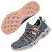 MAINCH Women's Hiking Water Shoes Quick Dry Outdoor Sport Sneakers 7 Pink