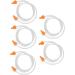 Haofy 5 Pack Replacement Enema Hose - Universal 1.5M Colon Cleansing Hose for Home Use | Fast International Shipping - Buy Online on GoSupps.com