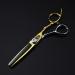 Hair Cutting Scissors 6 Inch Professional Japan 440c Steel Gold Scissor Crown Hair Scissors Haircut Thinning Barber Cutting Shears Hairdressing Scissors Set - Buy Online on GoSupps.com