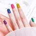 24 Bottles Rainbow Gel Polish UV Nail Set IBDGEL Brand Soak Off Nails Professional DIY Gel Rich Colour Glitter Nail Gel - (Color: Pick 24 pcs) - Buy Online on GoSupps.com