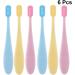 Minkissy 18-Part Hand Cleaning Brush Set | Children's Toothbrushes & Tooth Cleaning Tools | Pearl-Gloss Macaron Design - Buy Online on GoSupps.com