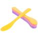 FRCOLOR 10Pcs Cosmetic Spatula Makeup Facial Mask Sticks Spoons Cosmetic Mask Mixing Spoons Applicator for DIY Mask Mixing and Sampling (Random Color)