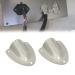 TuoP Stainless Steel Wire Cable Hole Ventilator Cover Clam Shell Vent for Marine Boat, Small Size : 1-5/8" x 1-3/4", Large Size: 2-1/4" x 2-3/16" Optional Small 2 PCS
