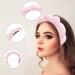 Spa Headband Puffy Makeup Headband Facial Headband Sponge & Terry Towel Cloth Yoga Sports Shower Hairband Head Band for Girls & Women for Skincare Face Washing Makeup Removal Facial Mask Purple - Buy Online on GoSupps.com