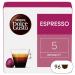 NESCAFE DOLCE GUSTO Nescaf Dolce Gusto Espresso - Coffee - 96 Capsules (Pack of 6 boxes x 16)