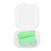 Earplugs Sponge Sound Insulation Improve Sleep Attention Hearing Protection Suitable for Home Bedroom. (Green)