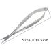 SANDBROS-Cuticle Scissors Extra Fine Curved Professional Precise Pointed Tip Grooming kit for Eyebrow Eyelash Trim Nail and Dry Skin - Buy Online on GoSupps.com