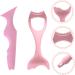 Didiseaon 10 Pcs Eyeliner Lash Shield Mold Kit Eye Liner Stencils for Eyes Lipstick Drawing Aid Girl Blindfold - Buy Online on GoSupps.com