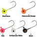 Fly Tying Jig Heads - DIY Crappie Trout Flies 1/8oz - 25 Pack - Buy Online on GoSupps.com