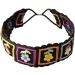 Limtula Floral Knitted Headband for Women Stretch Turban Floral Crocheted Granny-square Ethnic Style Tie Head Wrap Headband Colored flower he - Buy Online on GoSupps.com