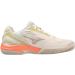 Mizuno Women's Break Shot 4 CC Tennis Shoes - 40.5 EU - Snow White Neon Fluo Gray - International Shipping Available - Buy Online on GoSupps.com