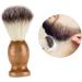 Fomiyes Men's Shaving Brush - Premium Wooden Beard & Hair Brush for Smooth Grooming - Buy Online on GoSupps.com