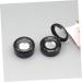 FRCOLOR 10 Sets Boxes Eye Shadow Box Travel Containers for Creams Eye Shade Face Cream Container Portable Eyeshadow Container Empty Eyeshadow Organizer Mini Lotion 3.8X3.8X1.9CM Black 1 - Buy Online on GoSupps.com