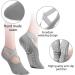 Aivoro Yoga Socks - 3 Pairs Anti-Slip Pilates & Fitness Socks for Women (35-42) - Ideal for Yoga Dance & Workouts - Black Gray & Pink Options - Buy Online on GoSupps.com