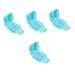 Lurrose 4 pieces storage SBOX for menstruation cups menstrual storage while traveling cup straps from the time diva cup sterilizer office portable object field plastic