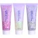Luxylei Glitter Face Gel 3 Pots Holographic Glitter Makeup Wholesale Body Glitter Liquid Nail with Mermaid Glitter Long Lasting Waterproof