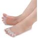 4 Silicone Toe Spreaders for Hallux Valgus & Hammer Toe Relief | Best Foot Pain Solutions - Buy Online on GoSupps.com