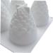 ABOOFAN 8 3D Silicone Mold Soap Molds Fondant Mold Impermeables Candle Molds DIY Mold Jelly Molds Silicone Molds for Soap Cavity Mold Cake Decorating Mousse Mold Cake Mold White Dessert 29.50X17.40X7.50CM White - Buy Online on GoSupps.com