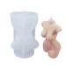 TOPYS Silicone Female Body Candle Mold 3D Art Body Perfume Candle Aromatherapy Plaster Candle for Fragrance Candle Making Wax Mould Soap Resin Gypsum Cake Decorating