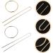 Mikinona U-shaped Hair Stick Womens Hair Clips 4 sets Women Clip Hairpin Headdress Alloy Stick Simple U-shaped Fork Bun Girl Styling Accessory Hair Womens Hair Accessories Hair Fork - Buy Online on GoSupps.com
