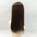 18 Long Straight Bangs Hairpiece for Women | Dark Brown Thinning Hair Solutions - Buy Online on GoSupps.com