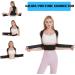Buy Multifunction Posture Corrector Back Brace - Comfortable Adjustable Posture Support for Men & Women | Improve Posture XL Size (39.3-45.2 Waist - Buy Online on GoSupps.com