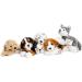 Uni-Toys Dalmatian Puppy Plush Toy - 23cm Cuddly Dog for Kids - International Shipping Available - Buy Online on GoSupps.com