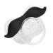 Funny pacifier gentleman-corded-ceiling pacifier cute novelty baby things portable mini pacifier for lips and beard environmentally friendly silicone material in food quality (#7)