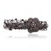 IPINK Gray Tone Metal French Clip Flower Design Hair Clip Barrette