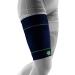 Bauerfeind Marineblau Compression Sleeves for Upper Leg | Unisex Thigh Support for Sports | Extra Long Fitness Bandage (1 Pair) - Buy Online on GoSupps.com