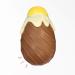 EASTER CHOCOLATE - Set of 2 Chocolate Shell Eggs - Easter Chocolate - Easter Gourmet