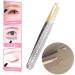 Slanted Stainless Steel Eyebrow Tweezers - Anti-Skid Sharp Tweezers for Facial Hair - Buy Online on GoSupps.com