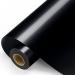 Black Permanent Vinyl - 12 x11FT Black Adhesive Vinyl Roll for All Cutting Machine  Permanent Outdoor Vinyl for Decor Sticker  Car Decal  Scrapbooking  Signs  Glossy & Waterproof Glossy Black