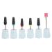 Nail Drill Set Nail Grinding Head Professional Compact Portable for Women for Nail Artists for Nail Salon for Home (Black)