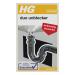 HG Duo Unblocker Powerful Drain Cleaner & Drain Unblocker Kitchen Sink Unblocker & Bathroom Sink Unblocker Pipe Cleaner Plug Hole Liquid & Hair Unblocker - 2x 250ml ne k HG Plug Hole & Drain Unblocker by HG Cleaning Products