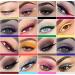 16 Colors Neon Eyeliner Pen Set - Watermatte Glitter Fast Drying Colorful Eye Makeup - Buy Online on GoSupps.com