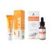 Combo Scar Red Turmeric Cream + Nano Turmeric Vitamin C Serum: Restore skin strength to unleash radiant with the Power of Turmeric - Fade away Scars Dark Spots and Dullness!