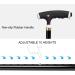 Adjustable Crutches Canes Aluminum Alloy Walking Stick Adjustable Multifunction Lightweight Non-Slip Elderly Crutch with Flashlight Handmade Smooth Sailing - Buy Online on GoSupps.com