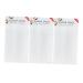 FRCOLOR 3 Packs Makeup Supplies Thin Eyelash Sticker Under Eye Eyelash Extensions Pad Lash Extension Supplies False Lash Mascara Eyelash Perm Pad Eyelash Shield Pads Eye Patches White Eyes