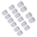 gernie 8 Pairs Toe Sleeve Calluses Silicone Corn Blisters for Foot Cushion Claw Toe for Foot Support Bunion Pads