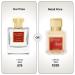 Red Carat EDP Perfume for Women/Men - Inspired by MFK'S Baccarat - 12-14 Hours Long Lasting Perfume with Jasmine/Saffron Notes - Floral and Woody Cruelty Free Fragrance - Unisex - 0.33 FL oz/10ml. Inspired by MFK's Baccarat 0.33 Fl Oz (Pack of 1) - Buy Online on GoSupps.com